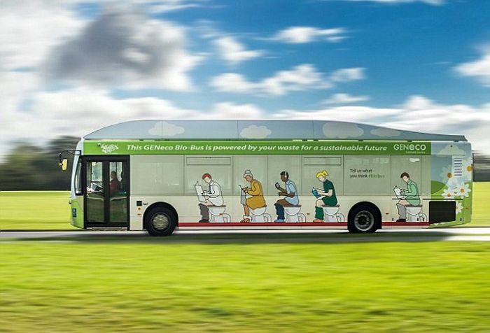 UK bus company introduces poo-powered ‘Bio-Bus’