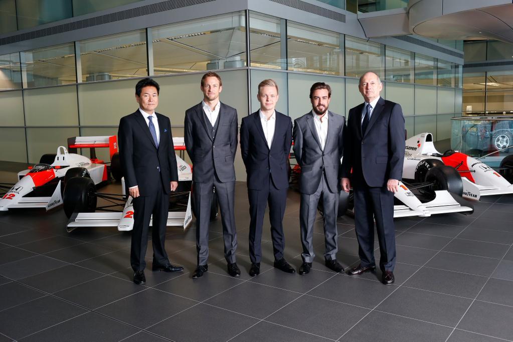 Fernando Alonso & Jenson Button confirmed for McLaren-Honda F1 team