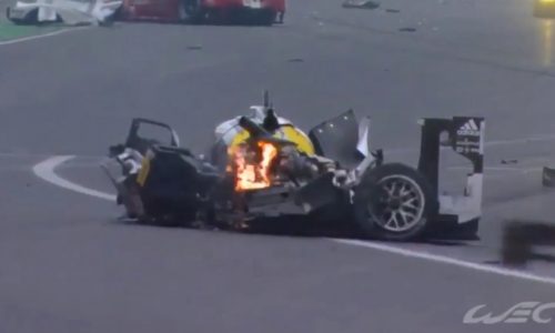 Mark Webber involved in high-speed crash at 6 Hours of Sao Paulo