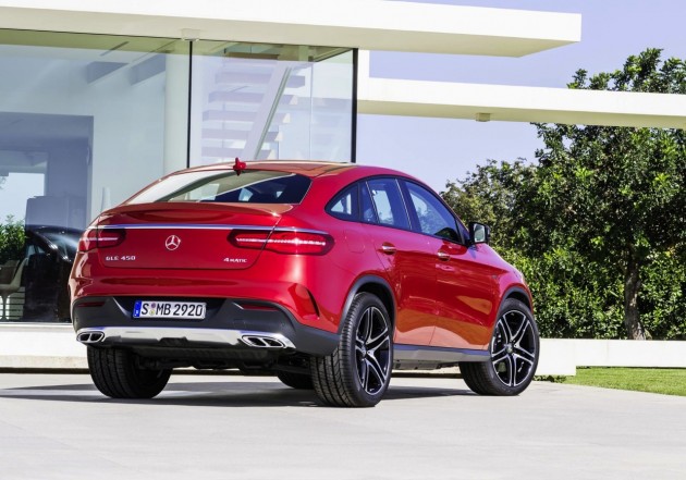 Mercedes-Benz GLE 450 AMG Coupe-rear