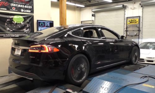 Tesla Model S P85D produces 308kW/1170Nm at the wheels (video)