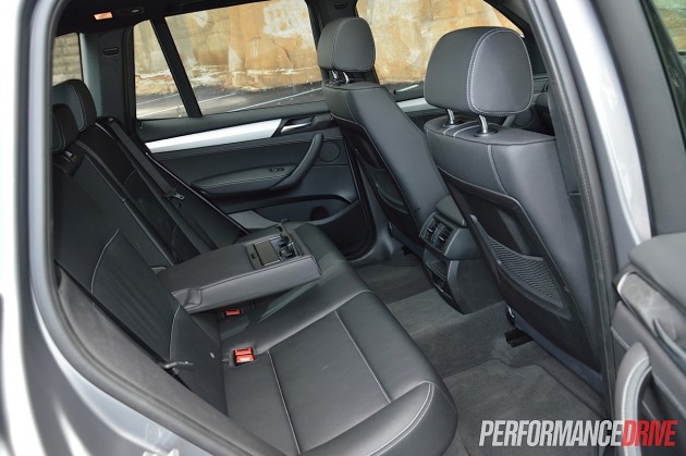 2014 BMW X3 xDrive28i-rear seats