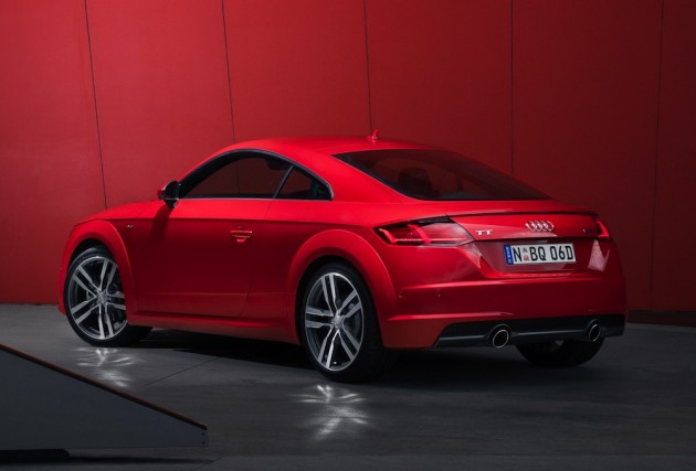 2015 Audi TT rear exterior