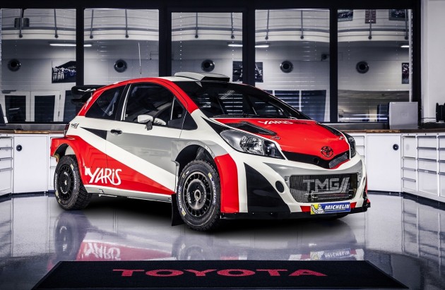 2017 Toyota Yaris WRC car
