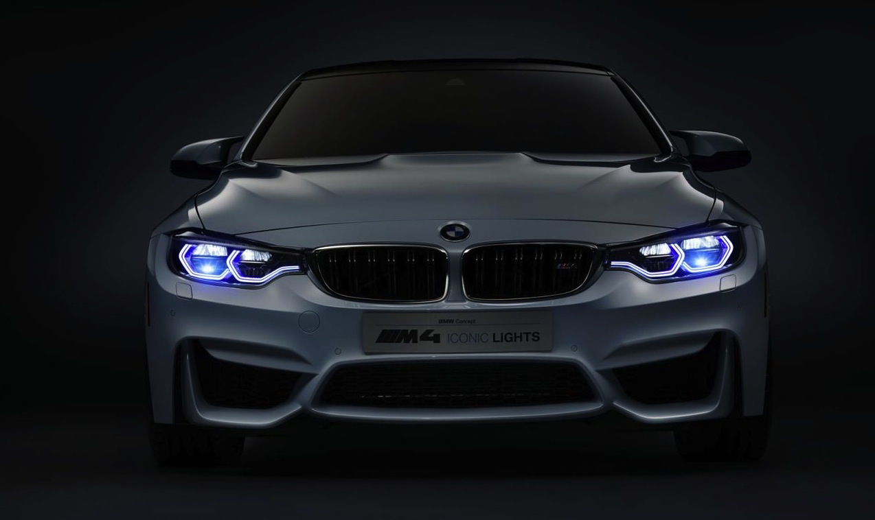 Bmw M4 Concept Iconic Lights Debuts With Laser Lights At Ces