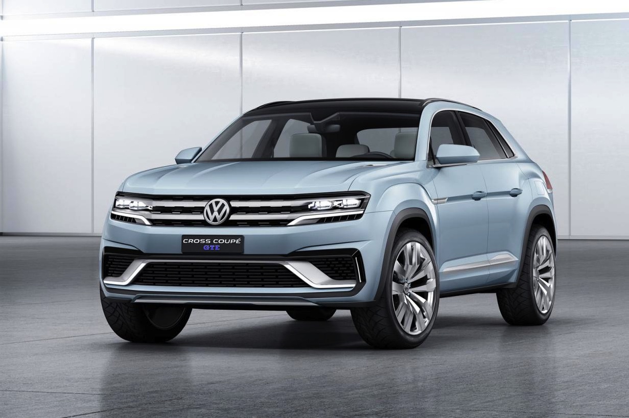 Volkswagen Cross Coupe GTE concept revealed at Detroit