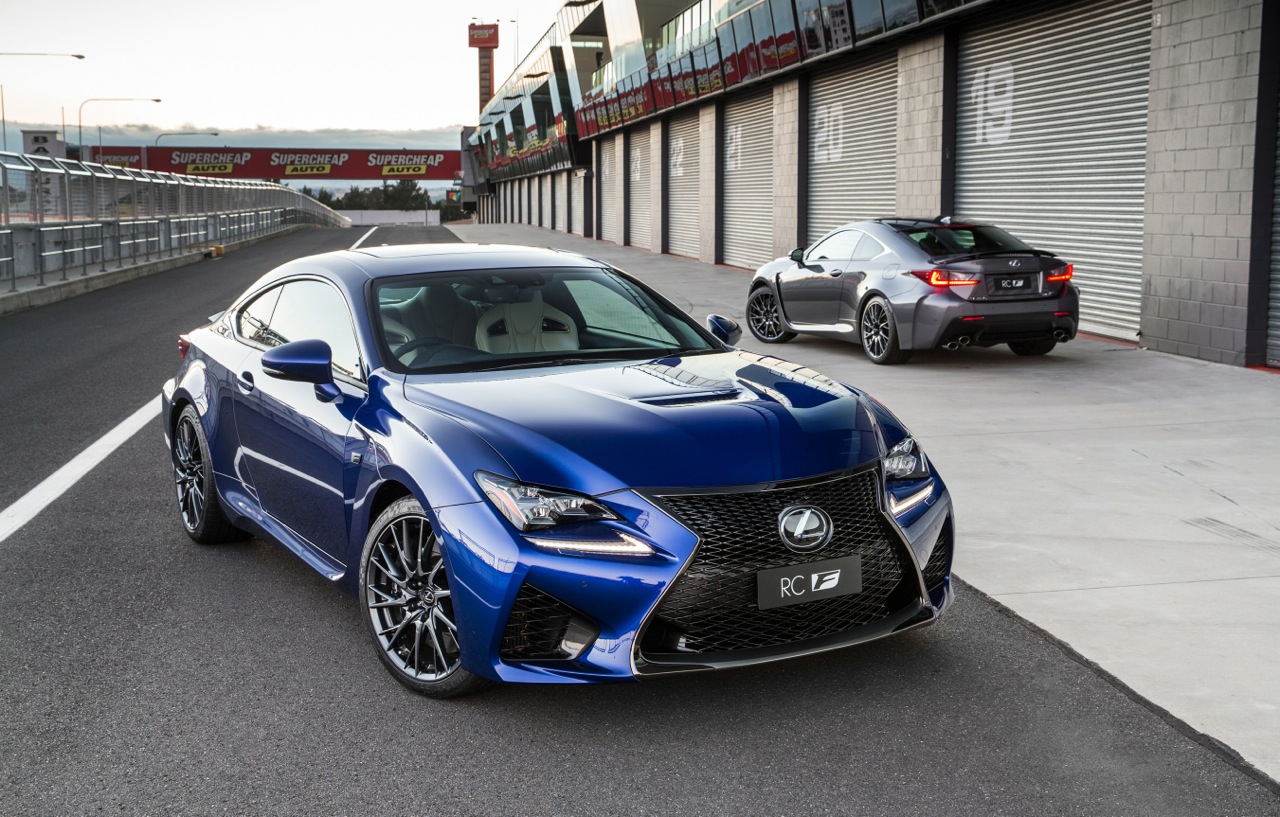 Lexus RC F launches in Australia, new high-performance V8 coupe ...