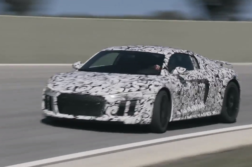 Video: 2016 Audi R8 hits the track, 449kW confirmed for V10 Plus