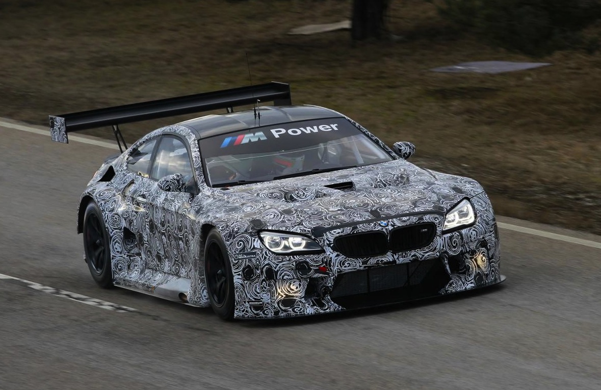 BMW M6 GT3 begins testing, will compete from 2016