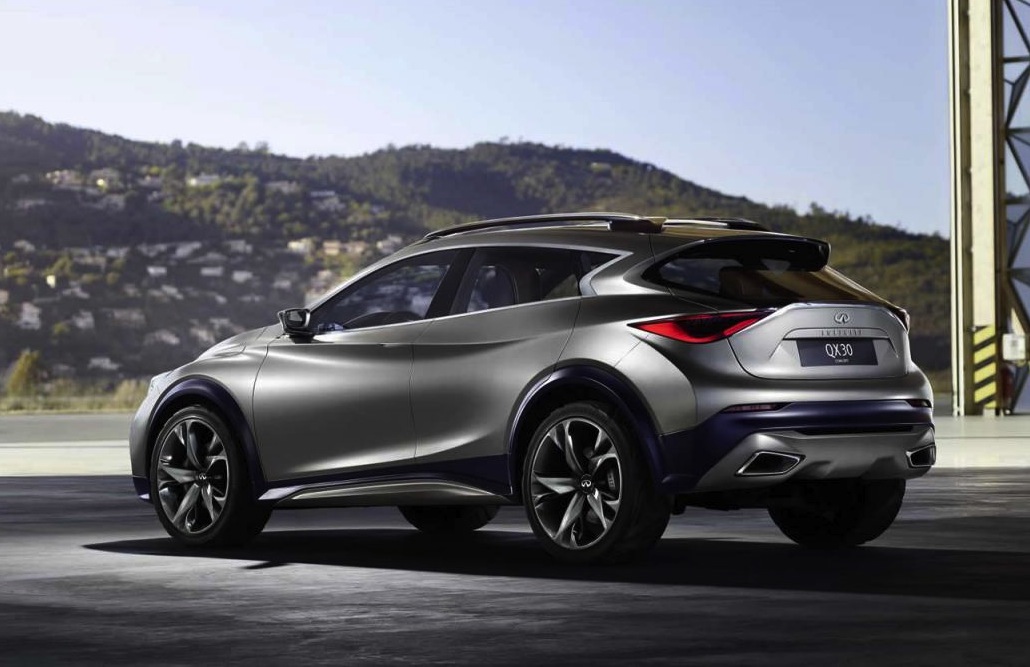 Infiniti QX30 concept previewed again, first full image