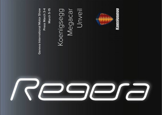 Koenigsegg Regera teaser