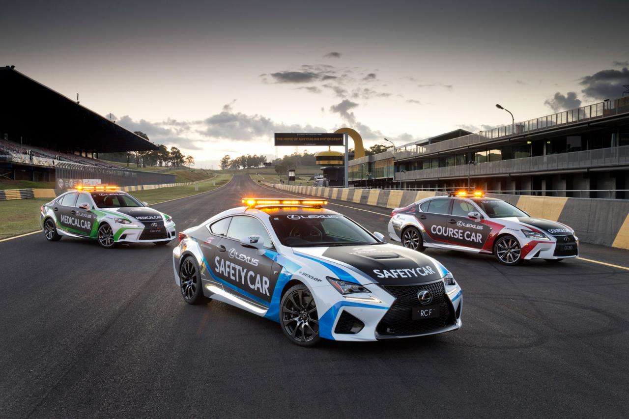 Lexus RC F to run as Safety Car for 2015 V8 Supercars season