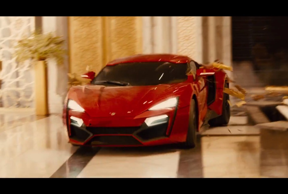 Lykan Hypersport stars in Fast and Furious 7 (trailer video)