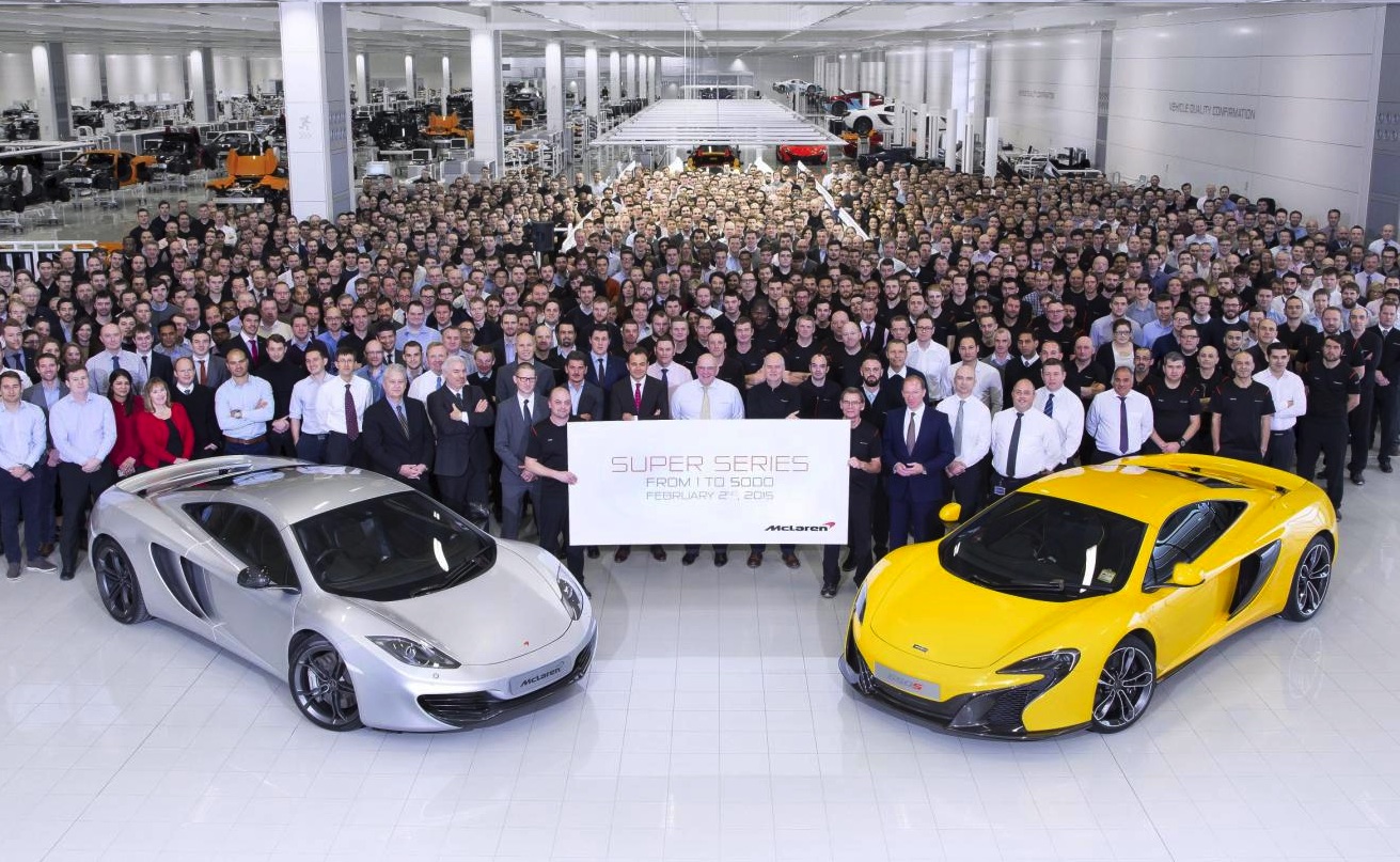 McLaren builds 5000th Super Series vehicle, Australian to take delivery
