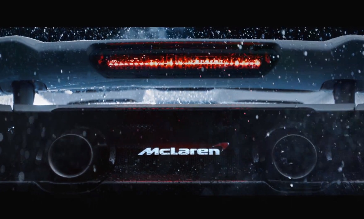 McLaren 675LT previewed again, gets bespoke titanium exhaust (video)