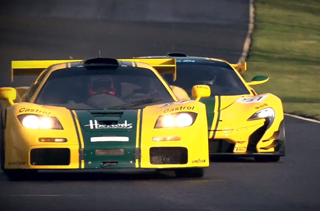 Video: McLaren P1 GTR hits the track with F1 GTR icon