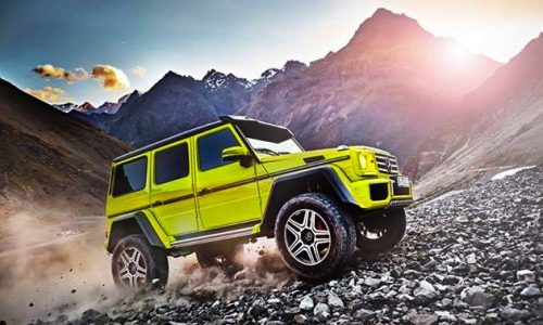 Mercedes-Benz G 500 4×4² previewed, extreme off-road G-Class