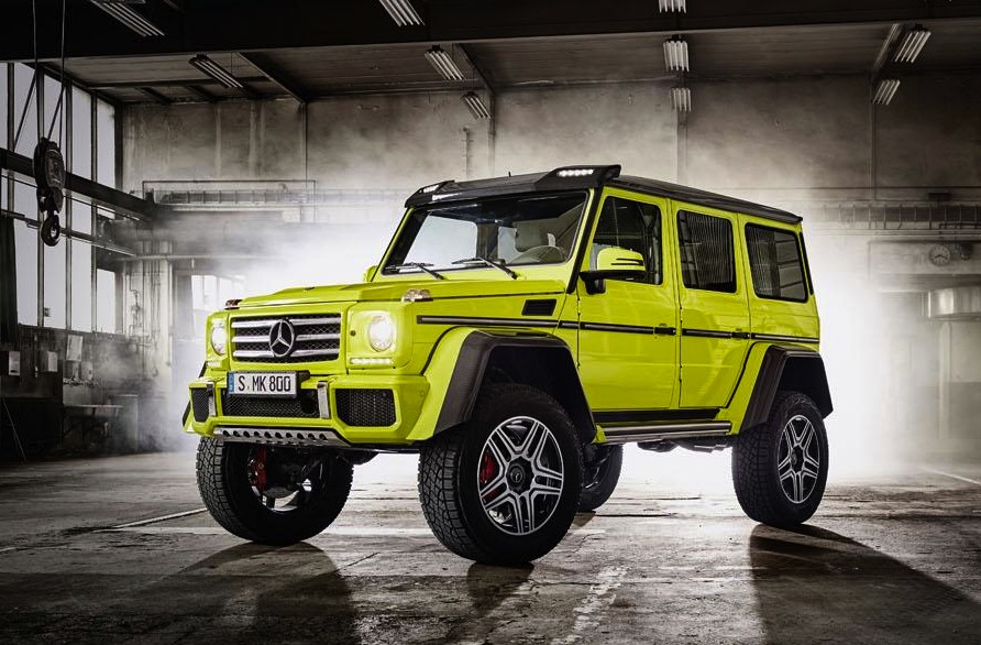 Mercedes-Benz G 500 4×4² revealed in further detail