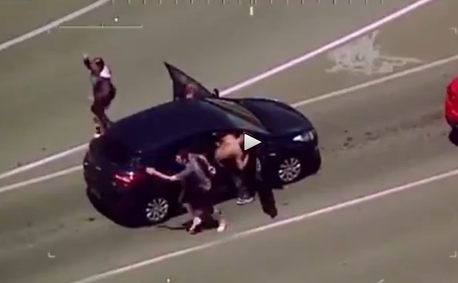 Armed men hijack 3 cars in QLD, police undergo high-speed chase