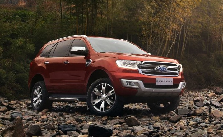 2015 Ford Everest 7-seat SUV revealed in production form