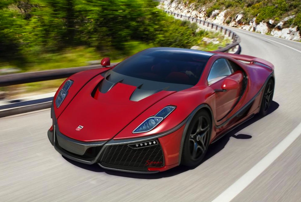 2015 GTA Spano unveiled at Geneva, gets twin-turbo V10