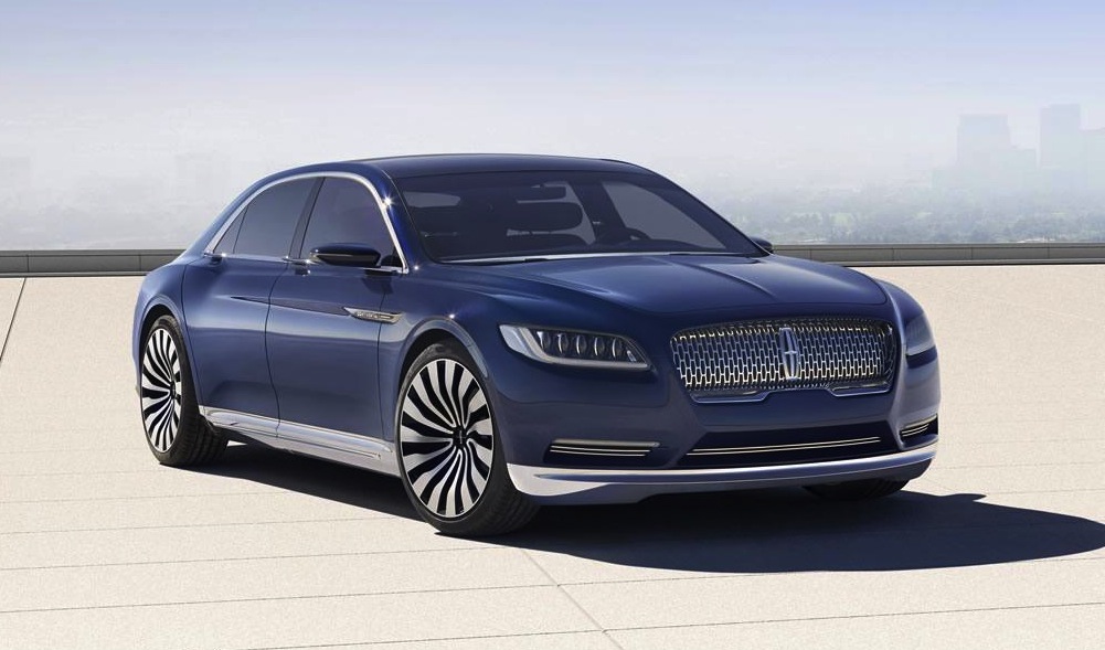 Lincoln Continental Concept revealed, previews 2016 model