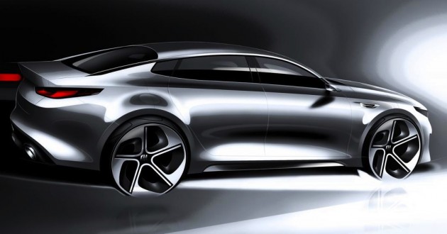 2016 Kia Optima concept-rear