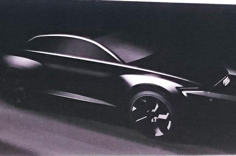 Audi Q6 electric SUV previewed, ready to rival BMW X6