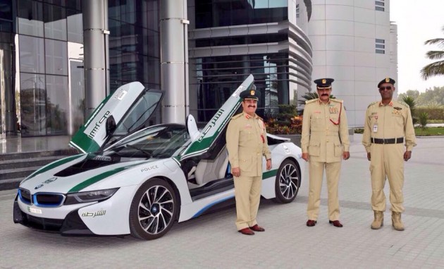 Dubai police BMW i8