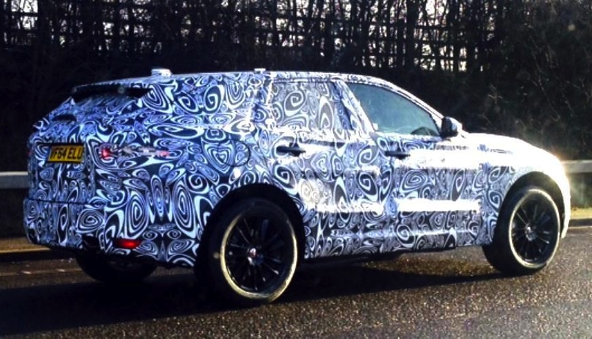 Jaguar F-Pace prototype spotted in the UK