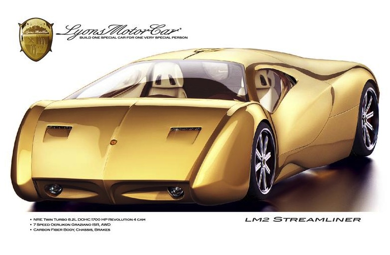 Lyons Motor Car proposes outrageous 1700hp LM2 Streamliner