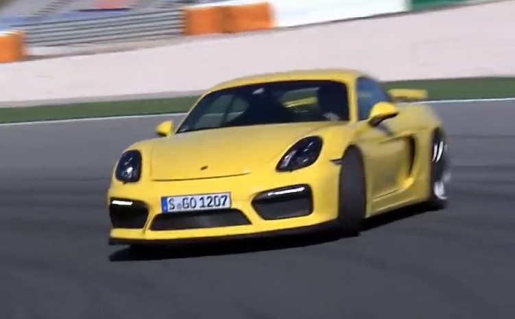 Video: Walter Rohrl test drives the Porsche Cayman GT4