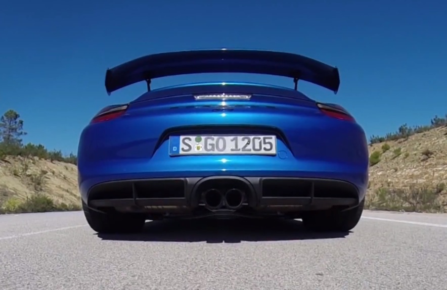 Video: Porsche Cayman GT4 0-240km/h & engine sound
