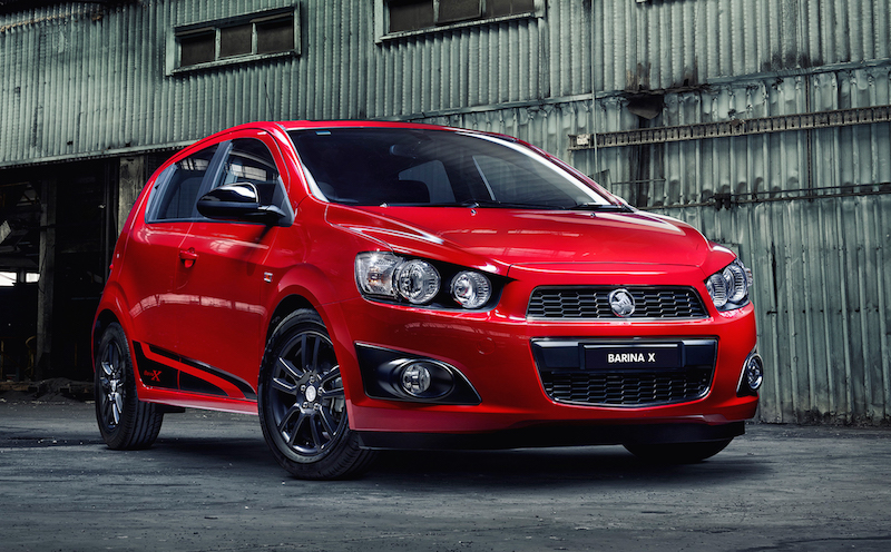 2015 Holden Barina X special edition on sale in Australia