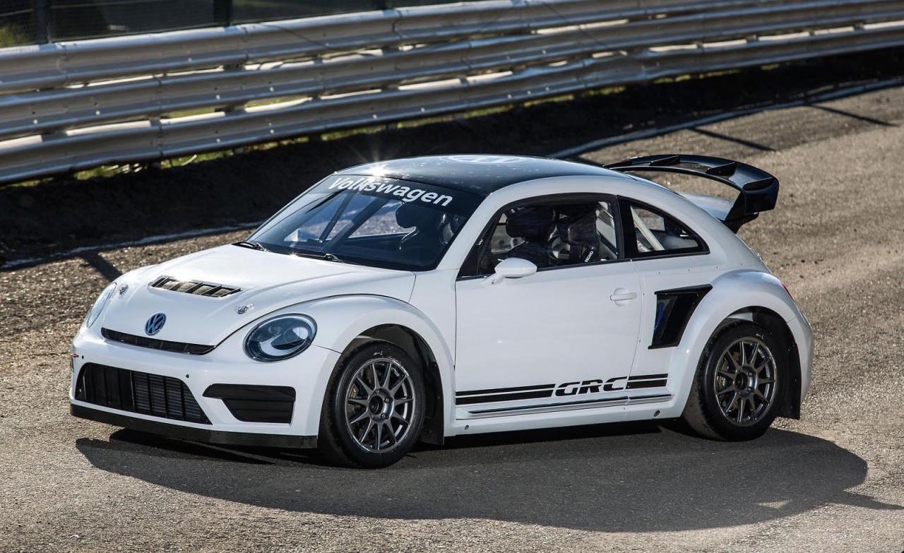 Volkswagen reveals more potent 2015 Beetle Rallycross car