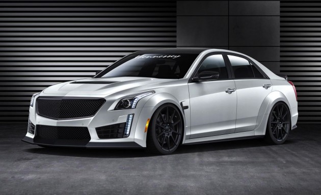 2016 Cadillac CTS-V Hennessey HPE1000 preview