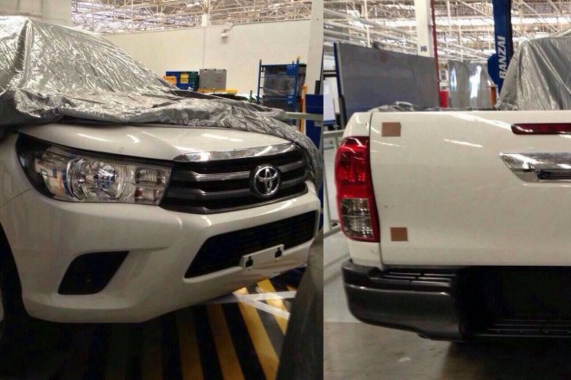 2016 Toyota HiLux-spotted