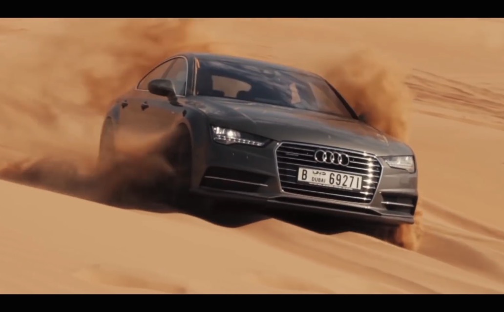 Video: Can you drive an Audi A7 Sportback on the sand?