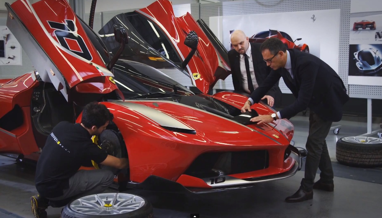 Video: Ferrari shows how it came up with the FXX K design