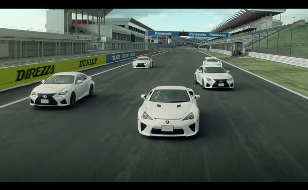 Video: Lexus RC F joins LFA for some track fun