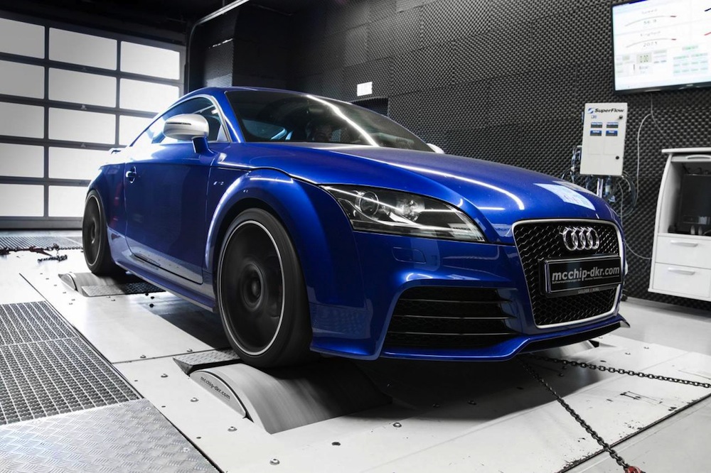 Audi TT RS tuning kit by Mcchip-dkr boosts power to 348KW
