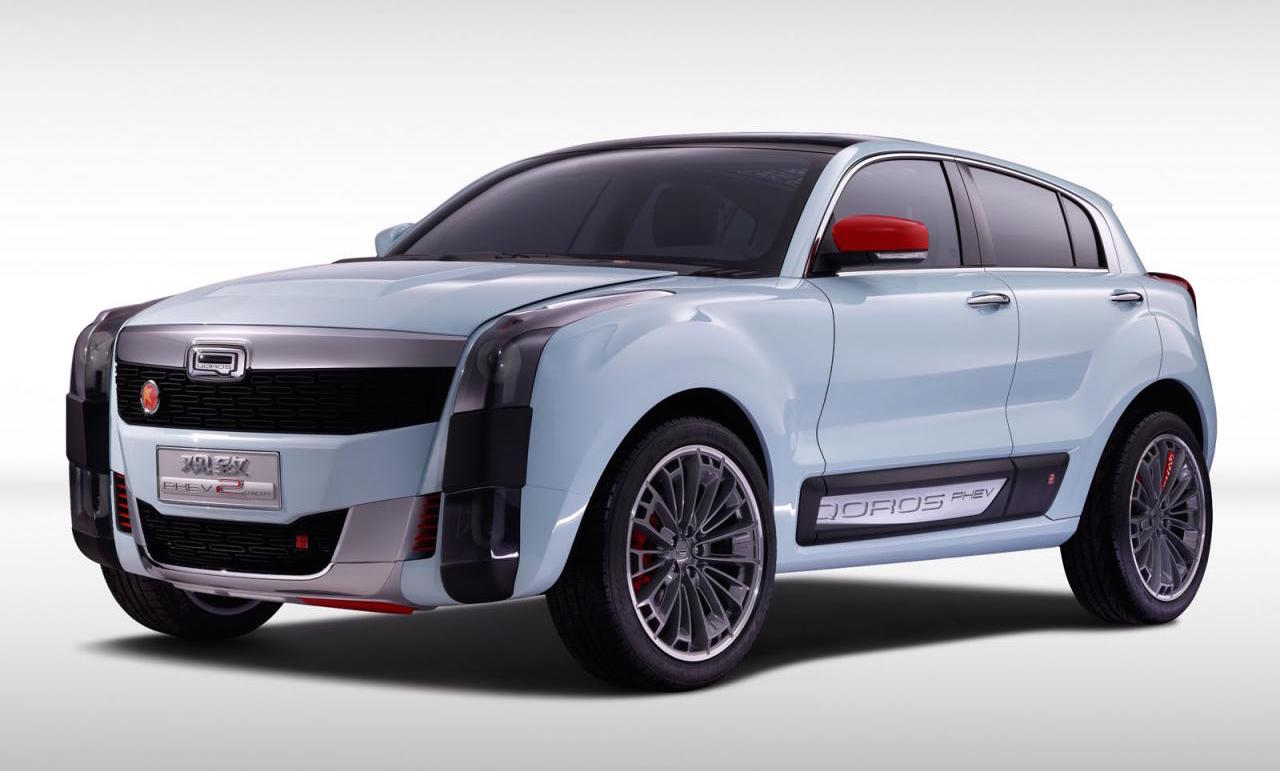 Qoros 2 PHEV concept unveiled at 2015 Auto Shanghai