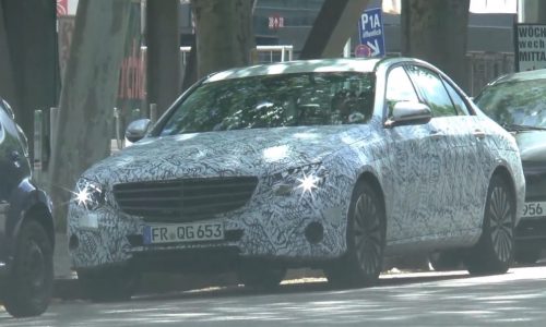 Video: 2016 Mercedes-Benz E-Class ‘W213’ spotted