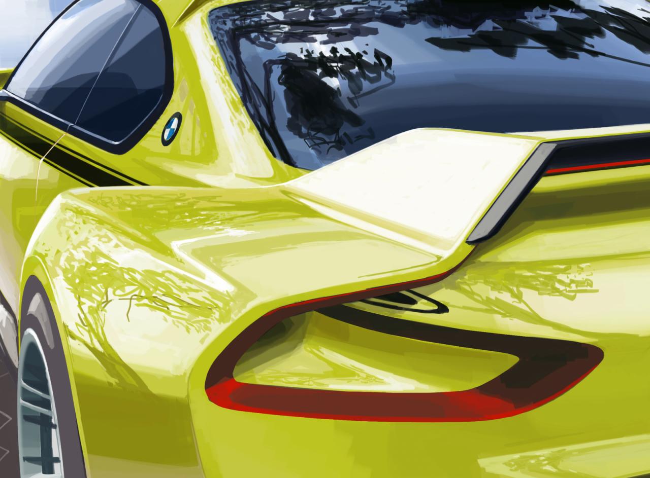 BMW 3.0 CSL Hommage concept in the works