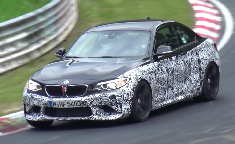 Video: BMW M2 prototype spotted on Nurburgring again