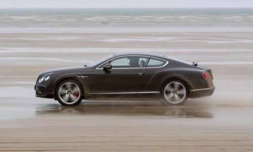 Bentley Continental GT breaks UK land speed record