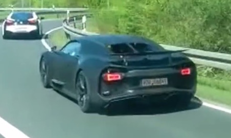 Video: Bugatti Chiron spotted with new body design