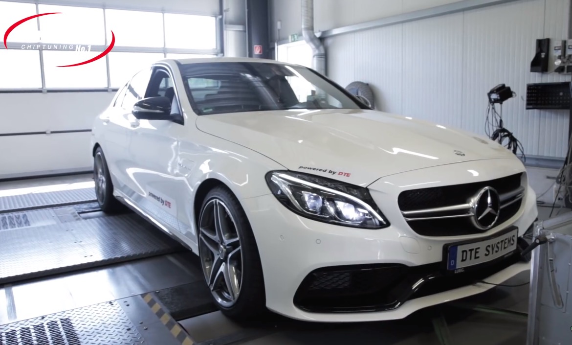 DTE-Systems tunes new Mercedes C 63 AMG (video)