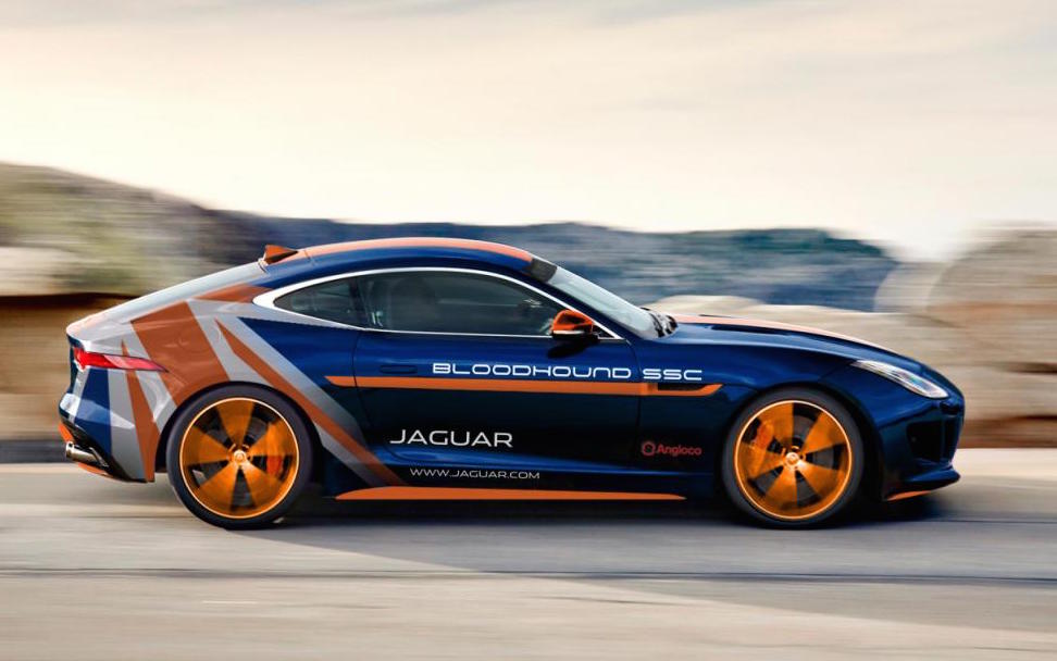 Jaguar creates F-Type Rapid Response Vehicle for Bloodhound SSC