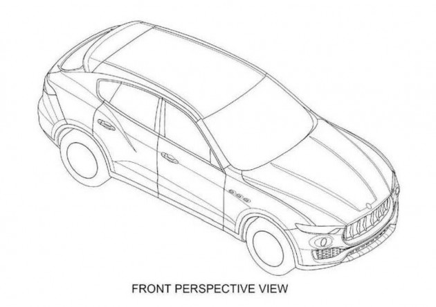 Maserati Levante patent
